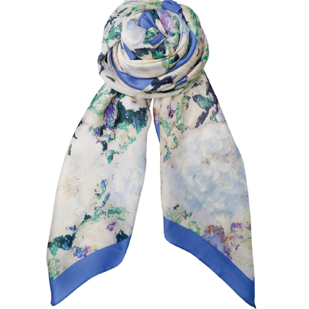 BLACK COLOUR Bcrumi Satin Scarf Blue