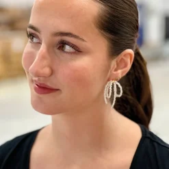 BLACK COLOUR Bcruth Earrings Clear