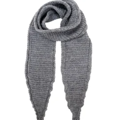 BLACK COLOUR Bcsally Snitted Mini Scarf Grey