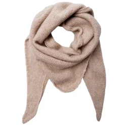 BLACK COLOUR Bctriangle Mini Scarf Hazelnut