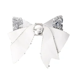 BLACK COLOUR Elvira Broche Silver