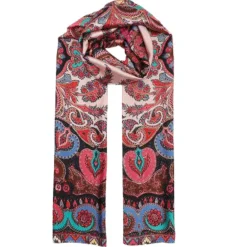 BÆLTEKOMPAGNIET Silketørklæde 138 Rose/Pink