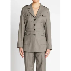 BRUUNS BAZAAR Carota Bakita Jacket Concrete