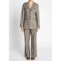 BRUUNS BAZAAR Carota Elizi Pants Concrete