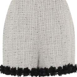 BRUUNS BAZAAR Fumewort Nadinus Shorts Grey Check