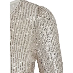 BRUUNS BAZAAR Ilex Round Neck Silver Grey