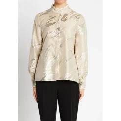 BRUUNS BAZAAR Plantago Charlotta Shirt Light Gold
