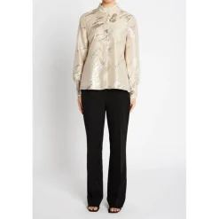 BRUUNS BAZAAR Plantago Charlotta Shirt Light Gold