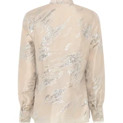 BRUUNS BAZAAR Plantago Charlotta Shirt Light Gold