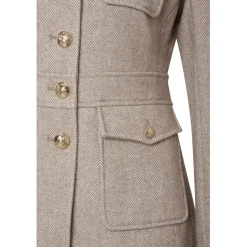 BRUUNS BAZAAR Scarlet Baki Jacket Falllen Rock