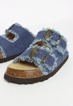 BUKELA Amalie Slippers Jeans