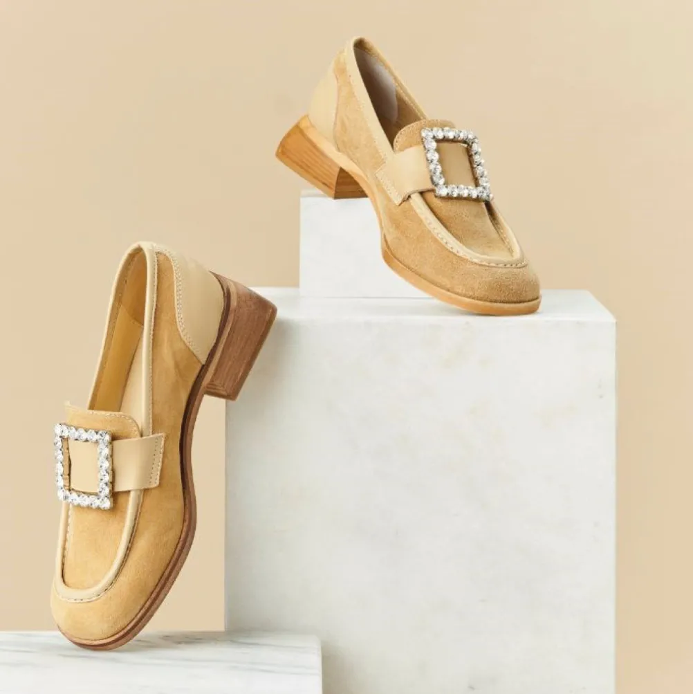 BUKELA Manola Loafers Camel