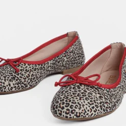 BUKELA Merle Ballerinaer Leopard/Red