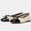 BUKELA Mery Ballerina Beige/Black