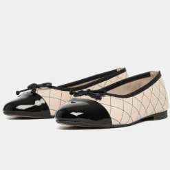 BUKELA Mery Ballerina Beige/Black