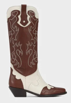 BUKELA Vea Støvler Brown/Latte