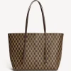 BY MALENE BIRGER Abigail Monogram Tote Bag Shale