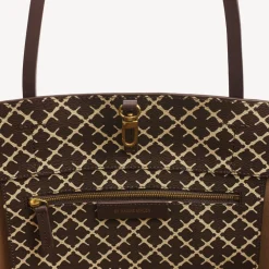 BY MALENE BIRGER Abigail Tote Bag Warm Brown