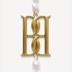 BY MALENE BIRGER Chakallo Monogram Halskæde