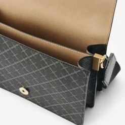 BY MALENE BIRGER Loenna Skuldertaske Charcoal (ny version)