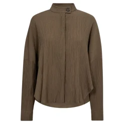 CO' COUTURE Angela Wing Shirt Walnut