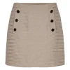 CO' COUTURE Baya Mini Skirt Walnut