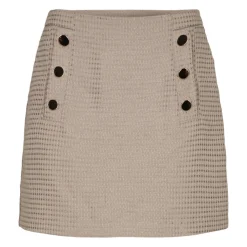 CO' COUTURE Baya Mini Skirt Walnut