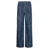 CO' COUTURE Dean Denim Wide Pant Denim Blue