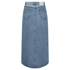 CO' COUTURE Denim Block Skirt Denim Blue