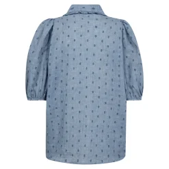 CO' COUTURE Dottie Shirt Dusty Blue