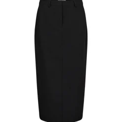 CO' COUTURE Vola Floor Pencil Skirt Black