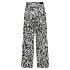 CO' COUTURE Zion Zebra Wide Pant White Black