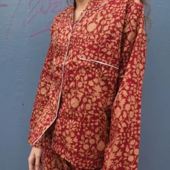 CRAFT SISTERS Pyjamas Ruby Red