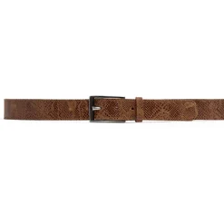 DEPECHE Belt 85 cm Camel Snake