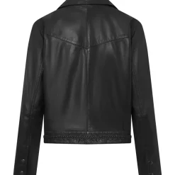 DEPECHE Brenda Skindjakke Sort