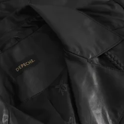 DEPECHE Brenda Skindjakke Sort
