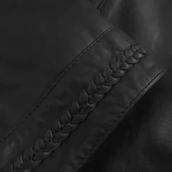 DEPECHE Brenda Skindjakke Sort