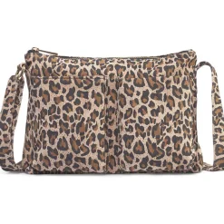 DEPECHE Lædertaske 16200 Leopard