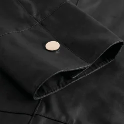 DEPECHE Shirt Dress Black