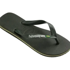 HAVAIANAS Brasil Logo Green Olive