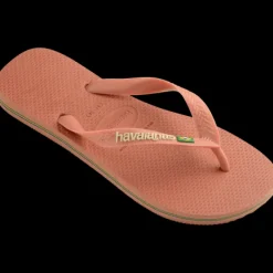 HAVAIANAS Brasil Logo Pink Clay