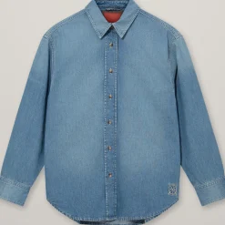 HEYANNO Everlasting Denim Shirt Light Blue