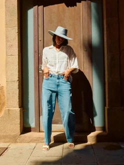 HEYANNO Good Ride Jeans Light Blue