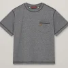 HEYANNO Proud Mind Tee Grey Melange