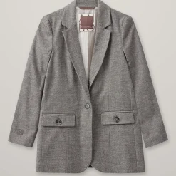 HEYANNO Rock Terry Blazer Grey Melange