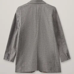 HEYANNO Rock Terry Blazer Grey Melange