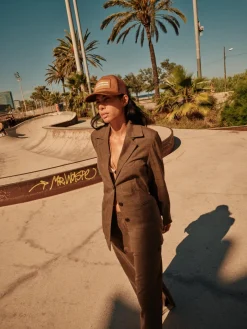 HEYANNO Wonder Drape Blazer Bungee Cord