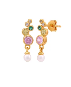 HULTQUIST COPENHAGEN Sienne Rainbow Øreringe