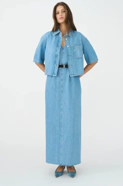 IVY COPENHAGEN Uta Oversize Wash Mid Blue