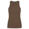 KARMAMIA Alba Tank Top Brown